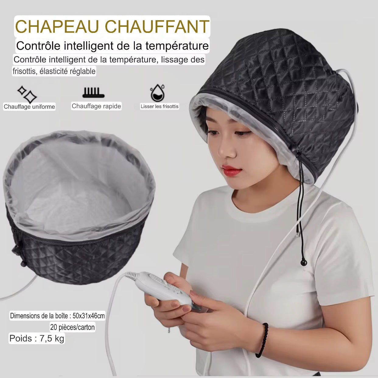 Bonnet chauffant