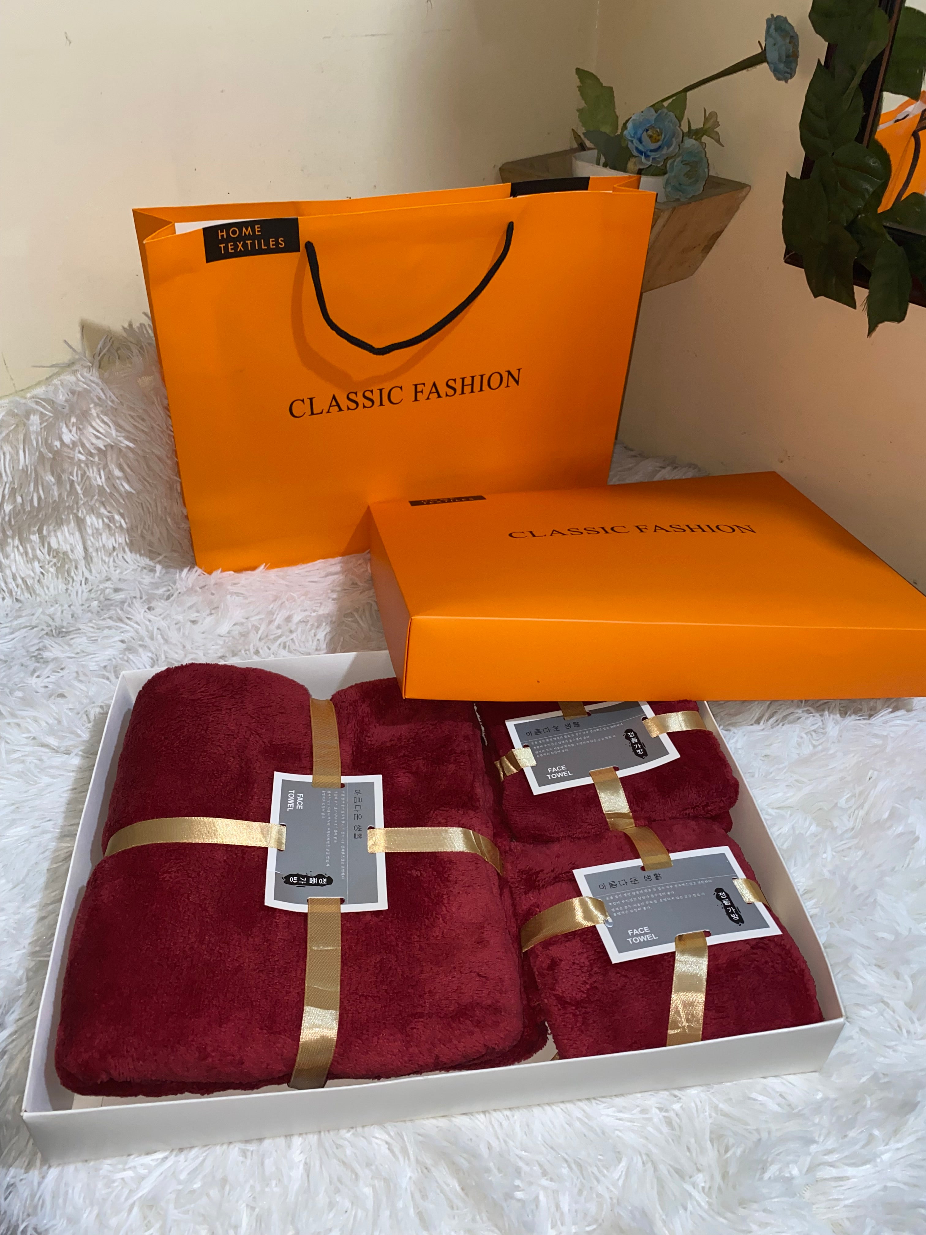 (Copie) Box serviette 3pcs