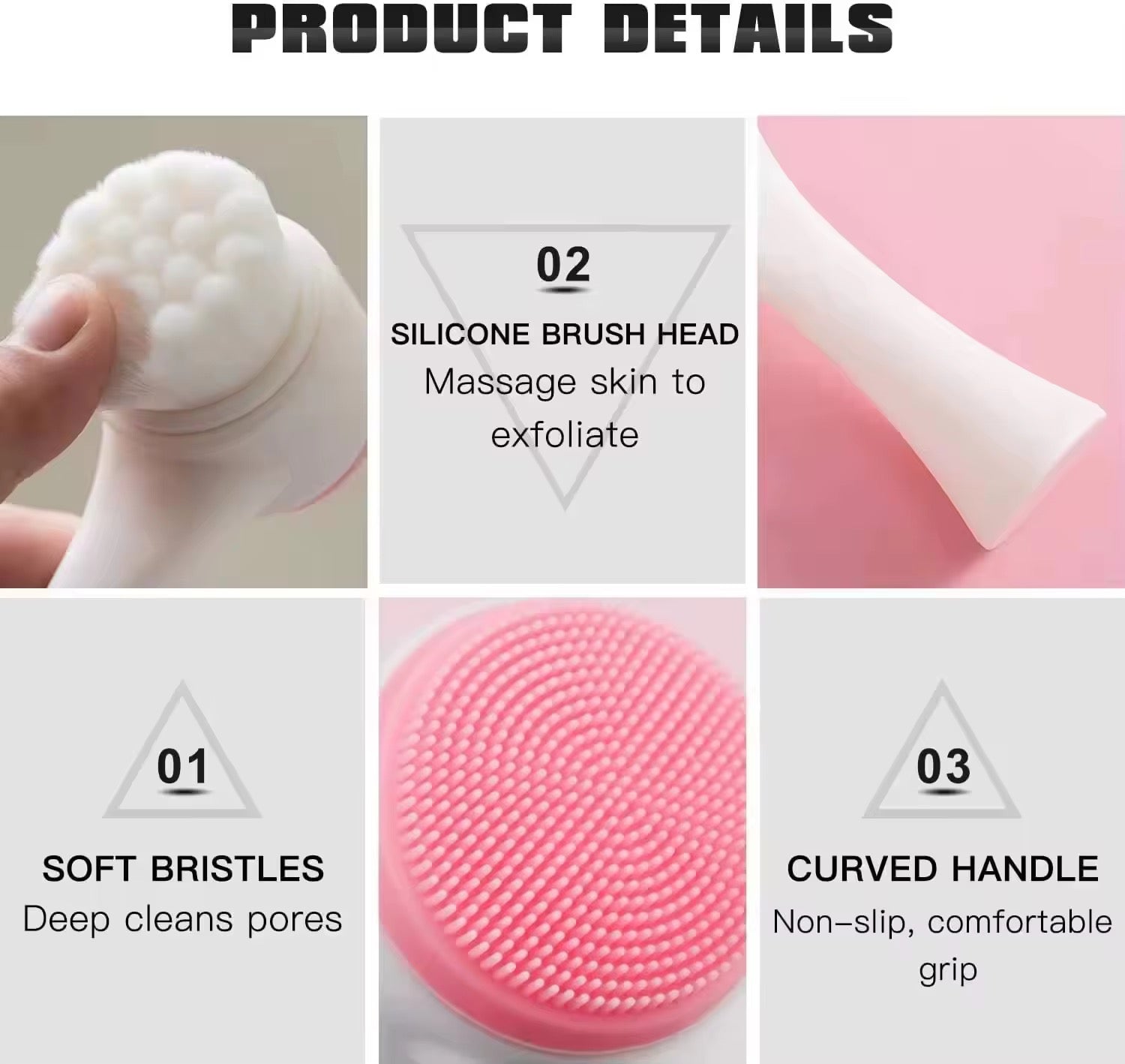 Brosse nettoyante visage